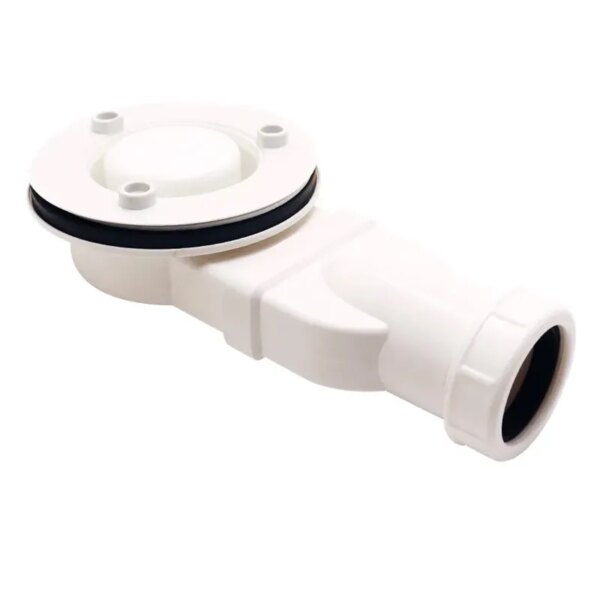 Square shower tray CAIR S 900x900mm WHITE siphon slim 50mm