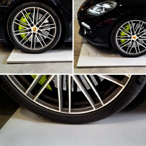 Square shower tray CAIR S 900x900mm WHITE siphon slim 50mm