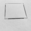 Square shower tray CAIR S 900x900mm WHITE siphon slim 50mm