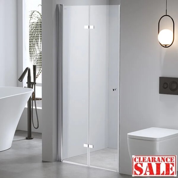 Shower door folding SH01C chrome 1000mm