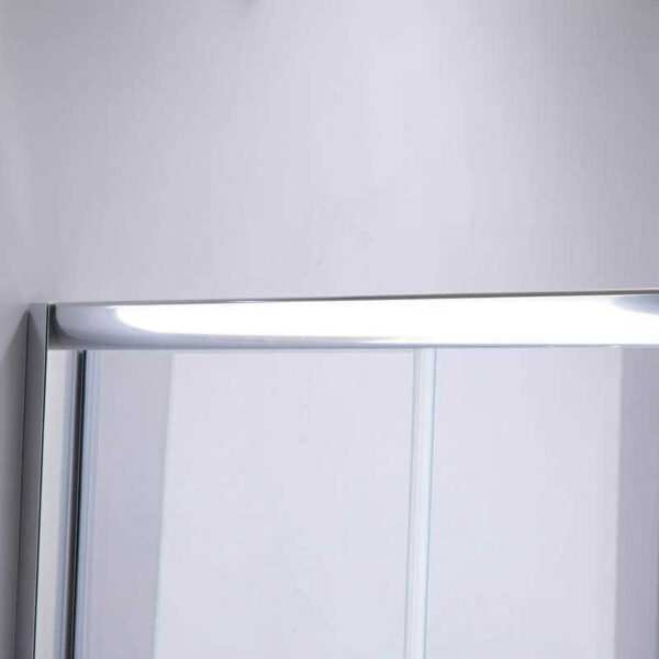 Shower door sliding SH02B chrome 900mm