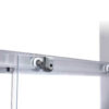 Shower door sliding SH02B chrome 900mm