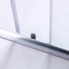 Shower door sliding SH02E chrome 1200mm