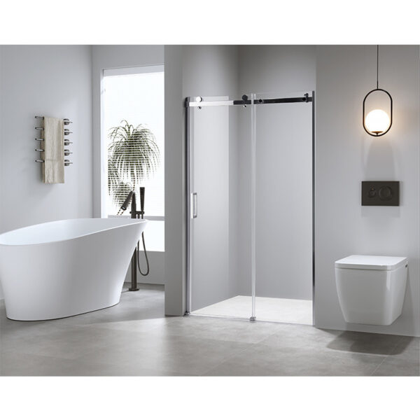 Shower door sliding SH03B chrome 950-1000mm