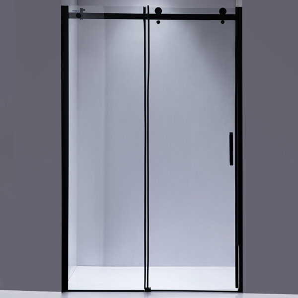 Shower door sliding SH03B black 950-1000mm