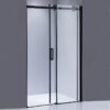 Shower door sliding SH03B black 950-1000mm