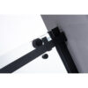 Shower door sliding SH03C black 1050-1100mm