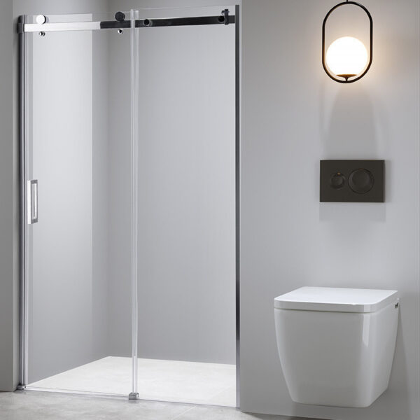Shower door sliding SH03D chrome 1150-1200mm