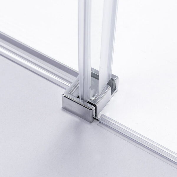 Shower door sliding SH03D chrome 1150-1200mm