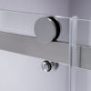 Shower door sliding SH03D chrome 1150-1200mm
