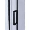 Shower door sliding SH03D black 1150-1200mm
