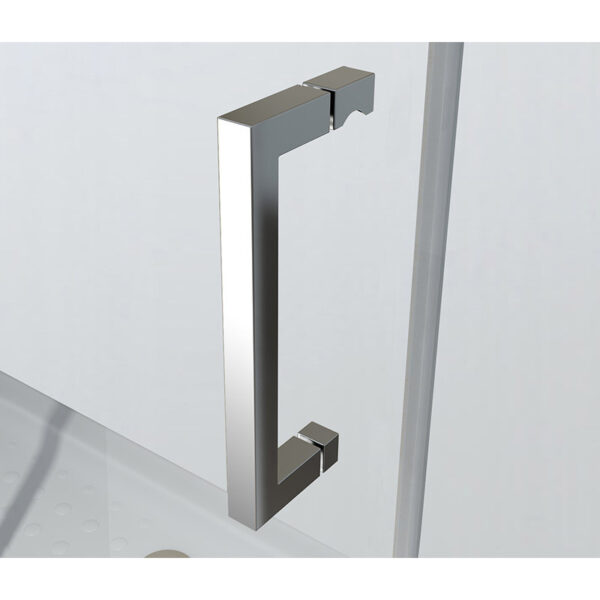 Shower door sliding KZ09A chrome 950-1000mm glass 8mm