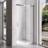 Shower door sliding KZ09D chrome 1250-1300mm glass 8mm