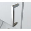 Shower door sliding KZ09D chrome 1250-1300mm glass 8mm