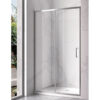 Shower door sliding KZ14B chrome 1050-1100mm glass 6mm