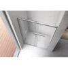 Shower door sliding KZ14C chrome 1150-1200mm glass 6mm