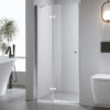 Shower door hinged shower screen SH06B 900mm glass 6mm