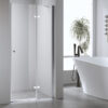 Shower door hinged shower screen SH06B 900mm glass 6mm