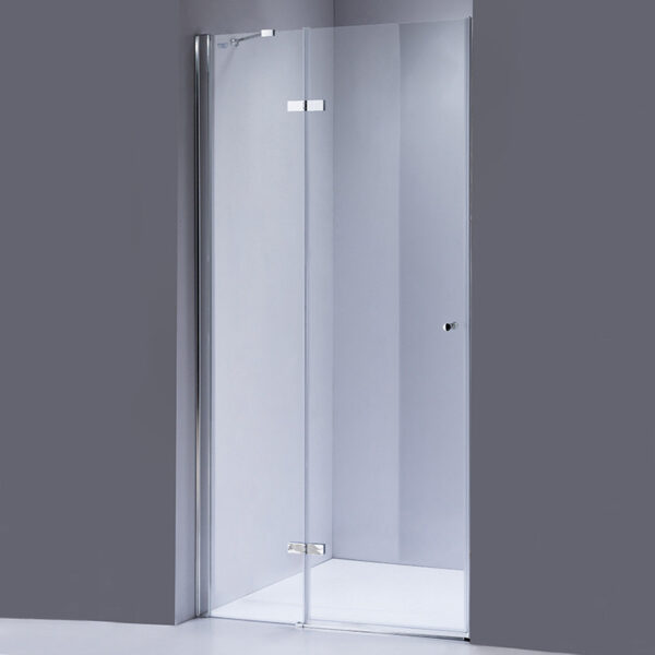 Shower door hinged shower screen SH06B 900mm glass 6mm