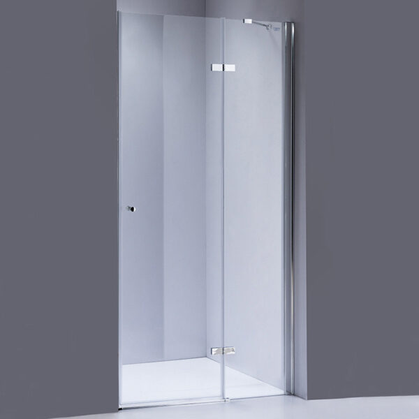 Shower door hinged shower screen SH06B 900mm glass 6mm