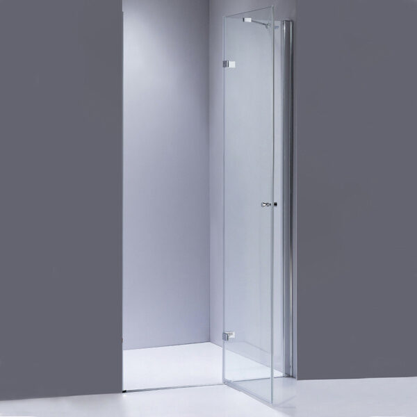Shower door hinged shower screen SH06B 900mm glass 6mm