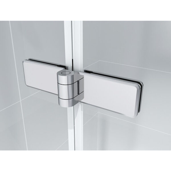 Shower door hinged shower screen SH06B 900mm glass 6mm