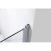 Shower door hinged shower screen SH06B 900mm glass 6mm