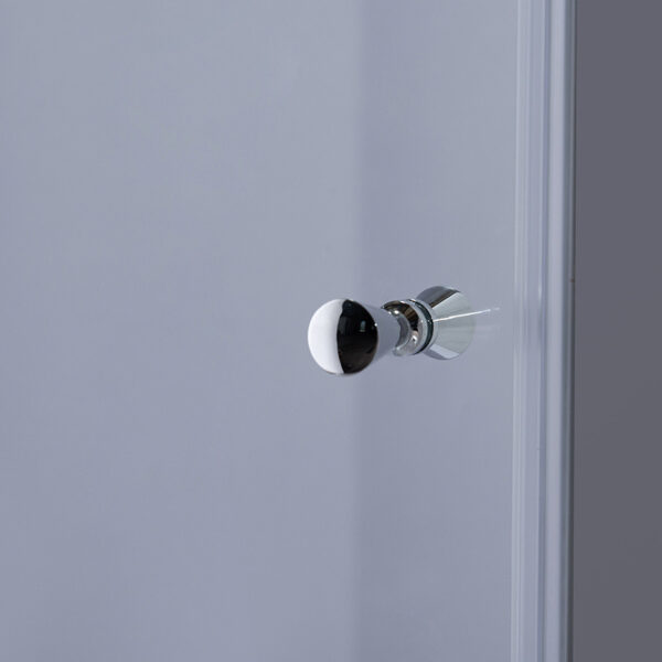 Shower door hinged shower screen SH06B 900mm glass 6mm