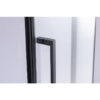 Pentagonal Shower Cabin BS07A Black 800x800mm