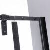 Square shower cabin R-BS11A Black 800x800mm