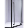 Pentagonal Shower Cabin BS07C Black 1000x1000mm
