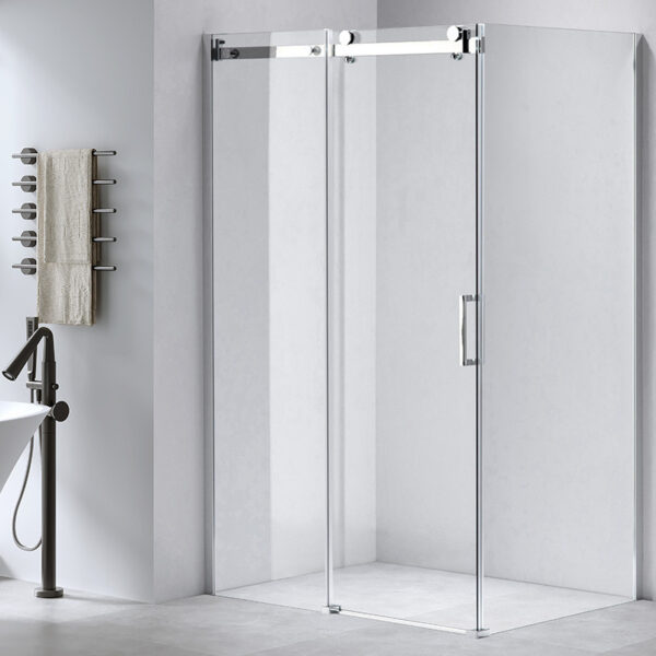 Rectangular shower cabin S-KZ202C Chrome 1200x900mm