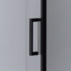 Square shower cabin R-BS04A Black 800x800mm