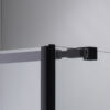 Square shower cabin R-BS04A Black 800x800mm