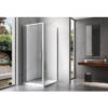Rectangular shower cabin S-KZ05A Chrome 900x800mm