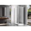 Rectangular shower cabin S-KZ05A Chrome 900x800mm