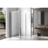 Rectangular shower cabin S-KZ05A Chrome 900x800mm