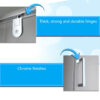 Rectangular shower cabin S-KZ05A Chrome 900x800mm