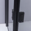 Square shower cabin R-BS05A Black 800x800mm