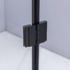 Square shower cabin R-BS05C Black 1000x1000mm