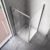 Square shower cabin R-KZ04 C Chrome 900x900mm glass 6mm