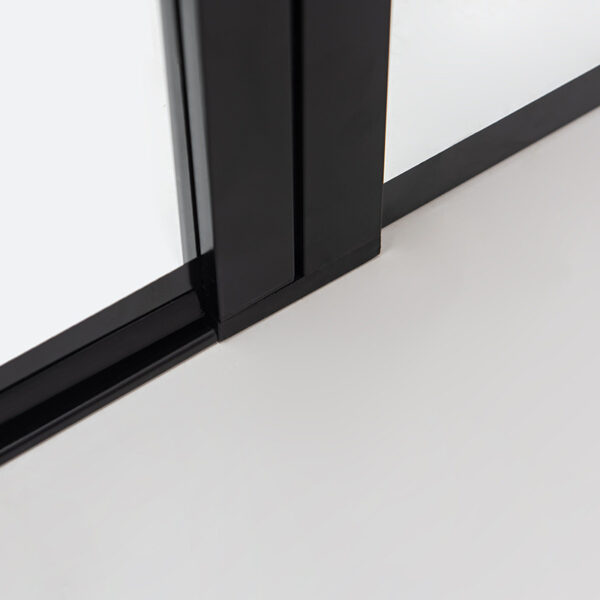 Rectangular shower cabin S-BS03A Black 1000x900mm