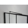 Rectangular shower cabin S-BS03C Black 1200x900mm
