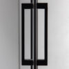 Rectangular shower cabin S-BS03C Black 1200x900mm