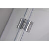 Square shower cabin R-KZ1180A Chrome 800x800mm glass 6mm