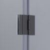 Square shower cabin R-KZ1290A Chrome 800x800mm glass 6mm