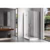 Rectangular shower cabin S-KZ12A Chrome 900x800mm