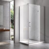 Rectangular shower cabin S-KZ03A Chrome 1000x900mm