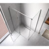 Rectangular shower cabin S-KZ03C Chrome 1200x900mm