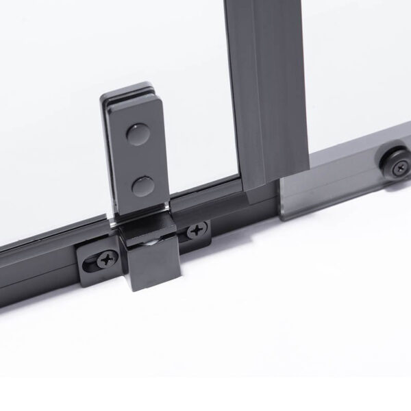 Rectangular shower cabin S-BS12A Black 1000x800mm